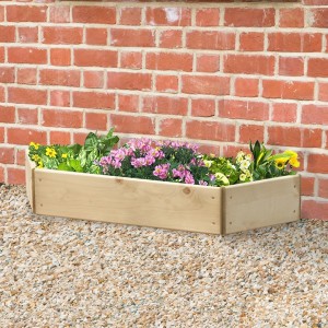 Hexagonal Wooden Wall Raised Bed